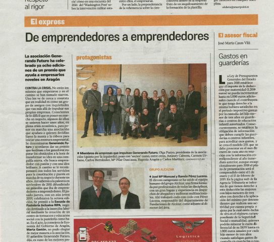 Generando Futuro en Heraldo de Aragón